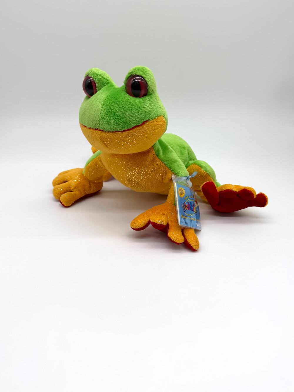 Vintage 2006 Webkinz Tree Frog HM109 Ganz Plush w/ Original Sealed Code Tag